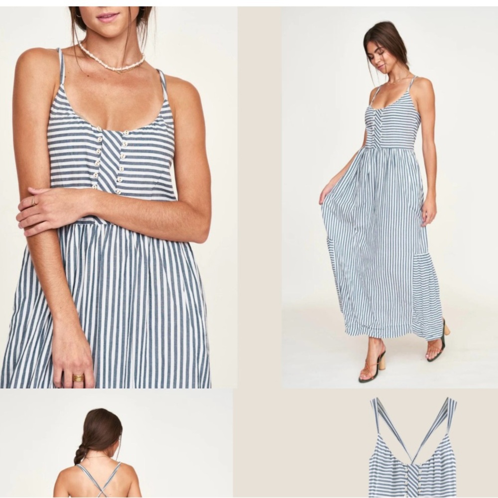 Striped Maxi Dress